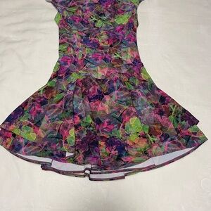 lululemon athletica Colorful Floral Mini Dress